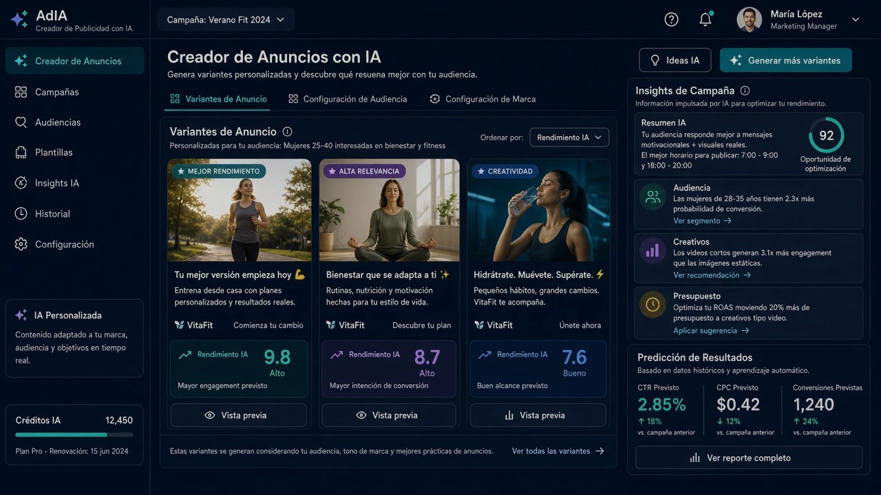 IA Creator y publicidad