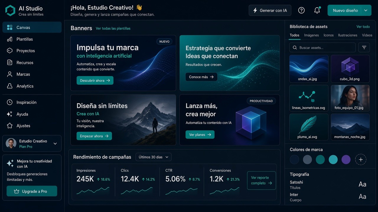 IA Diseño marketing