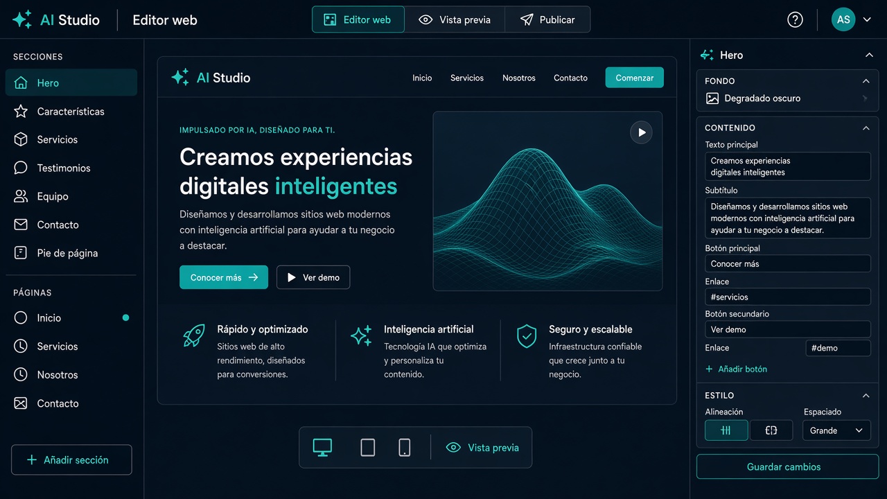 Desarrollo web a medida